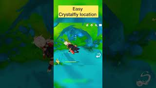 Easy Crystalfly Location genshinimpact [upl. by Nanfa]