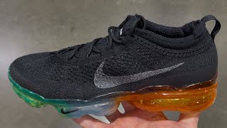 Nike Air Vapormax 2023 Flyknit Black Multicolor Shoes [upl. by Saqaw785]