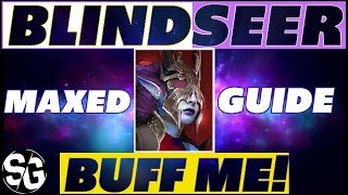 BLIND SEER GUIDE MASTERIES GAMEPLAY RAID SHADOW LEGENDS [upl. by Norred]