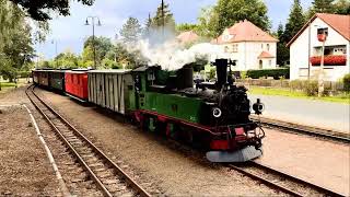 Moritzburg 258202450 Jahre Traditionsbahn Radebeul [upl. by Romilda436]