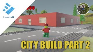 LEGO Worlds City Build Part 2 [upl. by Eerased]