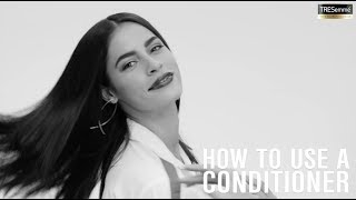 How To Use A Conditioner  Step By Step Haircare TRESemméIndia [upl. by Efrem857]