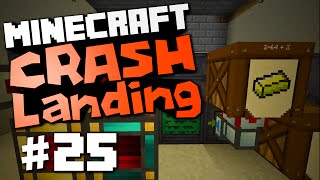 Minecraft Crash Landing 25 quotBig Reactor POWAquot [upl. by Posner]