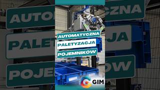 Automatyczna paletyzacja pojemników automatyzacja paletyzer maszyny machine [upl. by Neau]