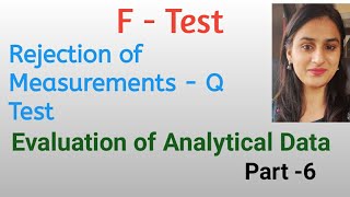 F  Test and Q  Test [upl. by Pamela212]