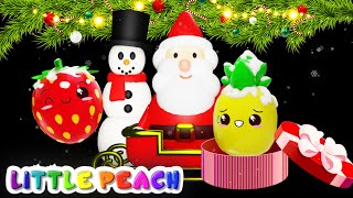 CHRISTMAS Fruit Party 2 Baby Sensory  Baby sensory Video [upl. by Ahsito]