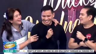 Alex Calleja and Victor Obera guesting on Gud Morning Kapatids Wacky Wednesday [upl. by Hildagarde]