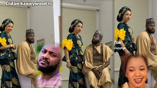 Alhamdulillah auran tsohuwar matar adam zango amina da dan kannywood a wani saban film yaja hankali [upl. by Errot]