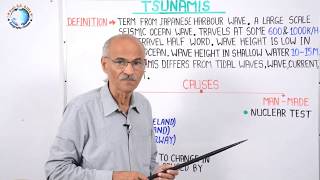 TSUNAMIS  Part 22  Geography By SS Ojha Sir [upl. by Adniled]