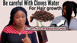 Be careful with moisture overload How to apply Clove For hair growth Clove Water for hair growth [upl. by Beret]