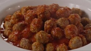 Saucy Mexican Meatballs Appetizer Recipe [upl. by Bore]