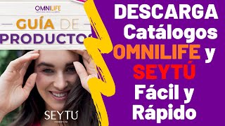 CATALOGOS OMNILIFE Y SEYTU en PDF Tutorial para Versión en Computadora y Teléfono💻📲 [upl. by Nabala121]