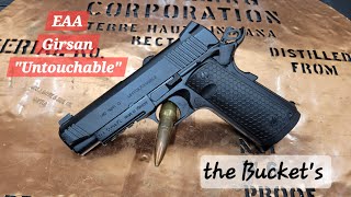 EAA Girsan MC1911c quotUntouchablequot Best Budget 1911 [upl. by Kcirrez]