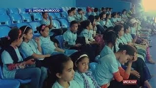 Horse show drums up a storm in Morocco [upl. by Ydahs725]