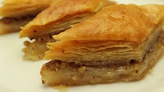 Turkish Baklava Recipe  How to make Easy Baklava Dessert [upl. by Suillenroc497]