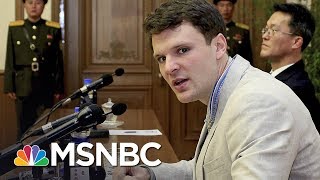 Jailed US Student Otto Warmbier In Coma After Being Freed By North Korea  MSNBC [upl. by Irem9]