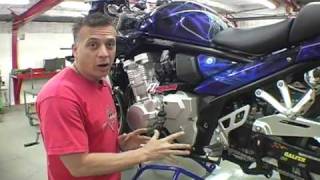 Freestyle Ingenuity  How to Build amp Install a Cage  2007 Suzuki Bandit [upl. by Lerrad]