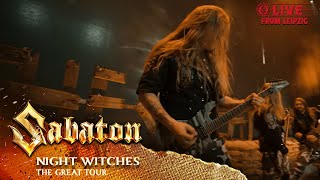 SABATON  Night Witches Live  The Great Tour  Leipzig [upl. by Kirk]