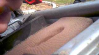 Honda CRF150F Airbox mod PART 2 [upl. by Helbonnas46]