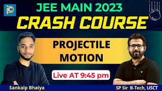 AAGAZ batch for JEE Main 2023🔥 Projectile Motion  Projectile for JEE Mains 2023🔥iit jeemains [upl. by Felike]