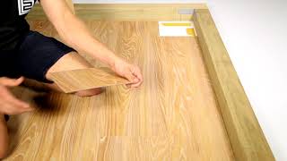 How To Finish Installing Loose Lay Vinyl Planks  by Evolved Floors [upl. by Feenah175]