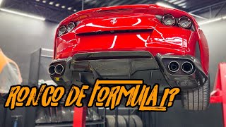 NOVO ESCAPAMENTO DE R 100 MIL REAIS NA FERRARI 812 GTS🔥 SECRET WEAPON [upl. by Inaleon]