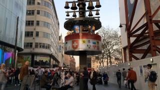 Timelapse video of the Swiss Glockenspiel in London [upl. by Nalyad]