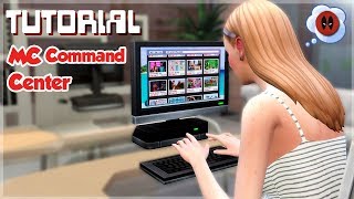 COMO INSTALAR Y USAR EL MOD Mc Command Center ⚙️TUTORIAL⚙️ Los Sims 4 MODS [upl. by Zosema]