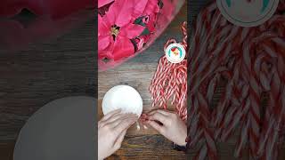 Christmas DIY een candycane plantenpot diy [upl. by Anilosi]