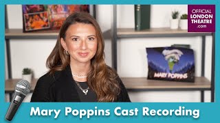 Zizi Strallen chats Mary Poppins Cast Recording [upl. by Yawnoc]