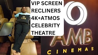 AMBCINEMAS SCREEN5 VLOG  BEST PRIVATE THEATRE IN HYDERABAD  BEST CINEMAS IN HYDERABAD VLOG [upl. by Oeniri]