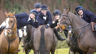 GoPro Trail Hunting  Tynedale Ladies Day  Two Other Meets with The South Durham [upl. by Adnarem825]