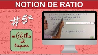 Utiliser les ratios  Cinquième [upl. by Seira]