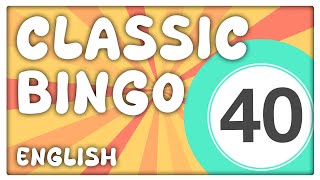 Classic Themed 90Ball Bingo Game  40 [upl. by Smiga]