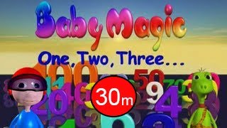 Baby Magic The little Numbers Show Compilation  Learn to count full 60minutes [upl. by Aninep895]