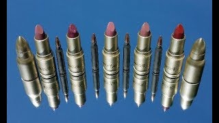 Lunatick Cosmetic Labs  Lipstick Haul with swatches [upl. by Frida]