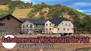 Dernau im Ahrtal  Zwei Wochen nach dem Hochwasser [upl. by Tyrus]