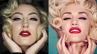 Gwen StefaniMarilyn Monroe  MAKEUP TUTORIAL  GlamnAnne [upl. by Ri]