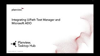 UiPath Test Manager and Microsoft Azure DevOps Integration Demo [upl. by Laamak778]