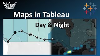 Maps in Tableau  Choropleth or Filled Point Distribution Proportional Symbol Heat amp Route maps [upl. by Anihc]