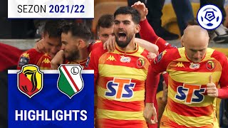 Jagiellonia Białystok  Legia Warszawa 22  SKRÓT  Ekstraklasa 202122  33 Kolejka [upl. by Gotthelf]