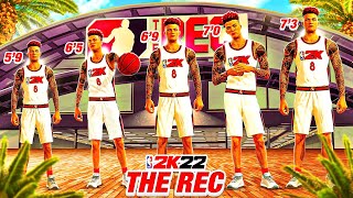 THE BEST REC CENTER BUILDS AT EVERY POSITION IN NBA 2K22 NEXT GEN [upl. by Navlys87]