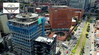 VOLANDO EN DRONE 4K  NUEVO EDIFICIO SERVICIOS AMBULATORIOS FUNDACION SANTA FE DE BOGOTA [upl. by Fuchs707]