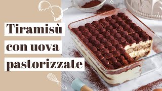 Tiramisù  Ricetta originale versione con savoiardi uova pastorizzate e panna [upl. by Doig]