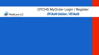 wwwcvscomotchsmyorder  OTCHS Login  Register [upl. by Allicirp]