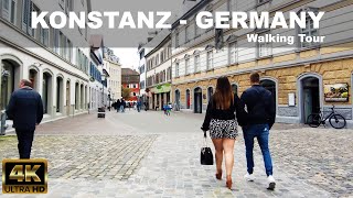 🇩🇪 KONSTANZ  GERMANY  4K Walking Tour  Bodensee [upl. by Cyrus]