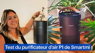 Test du purificateur dair P1 de Smartmi avec filtre HEPA [upl. by Kapeed888]