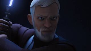 Star Wars Rebels Obi Wan Kills Darth Maul [upl. by Narmak]