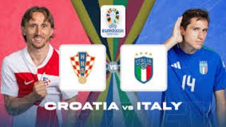 Croatia vs Italy  1  1  98 min goal  highlights [upl. by Ayifa466]