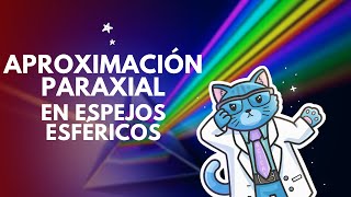 3 Curso de Óptica Aproximación Paraxial en espejos esféricos [upl. by Aihsirt]